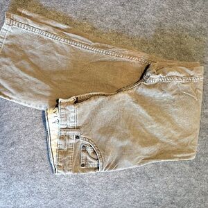 Land's End grey corduroy pants